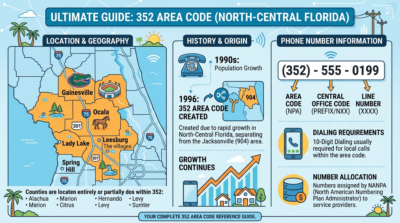 352 Area Code